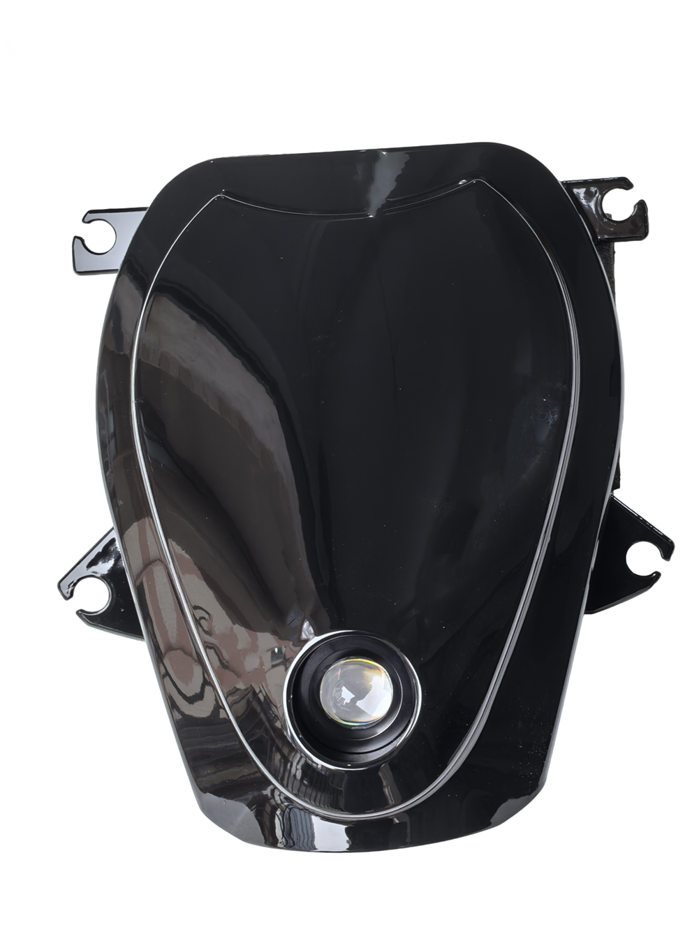 Stealth One Headlight Conversion Kit – Glossy Black | Suzuki Hayabusa (1999–2007)