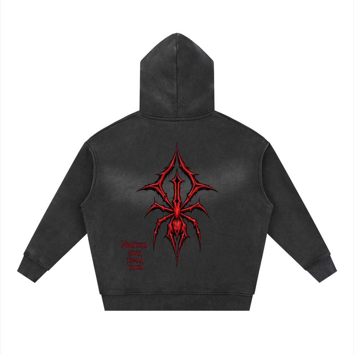 GEEKED V2 - Two-way Zipper Boxy Fleece Hoodie