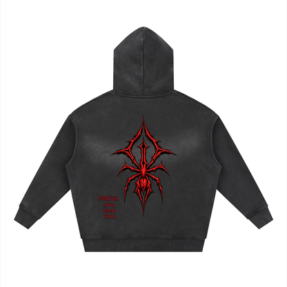 GEEKED V2 - Two-way Zipper Boxy Fleece Hoodie