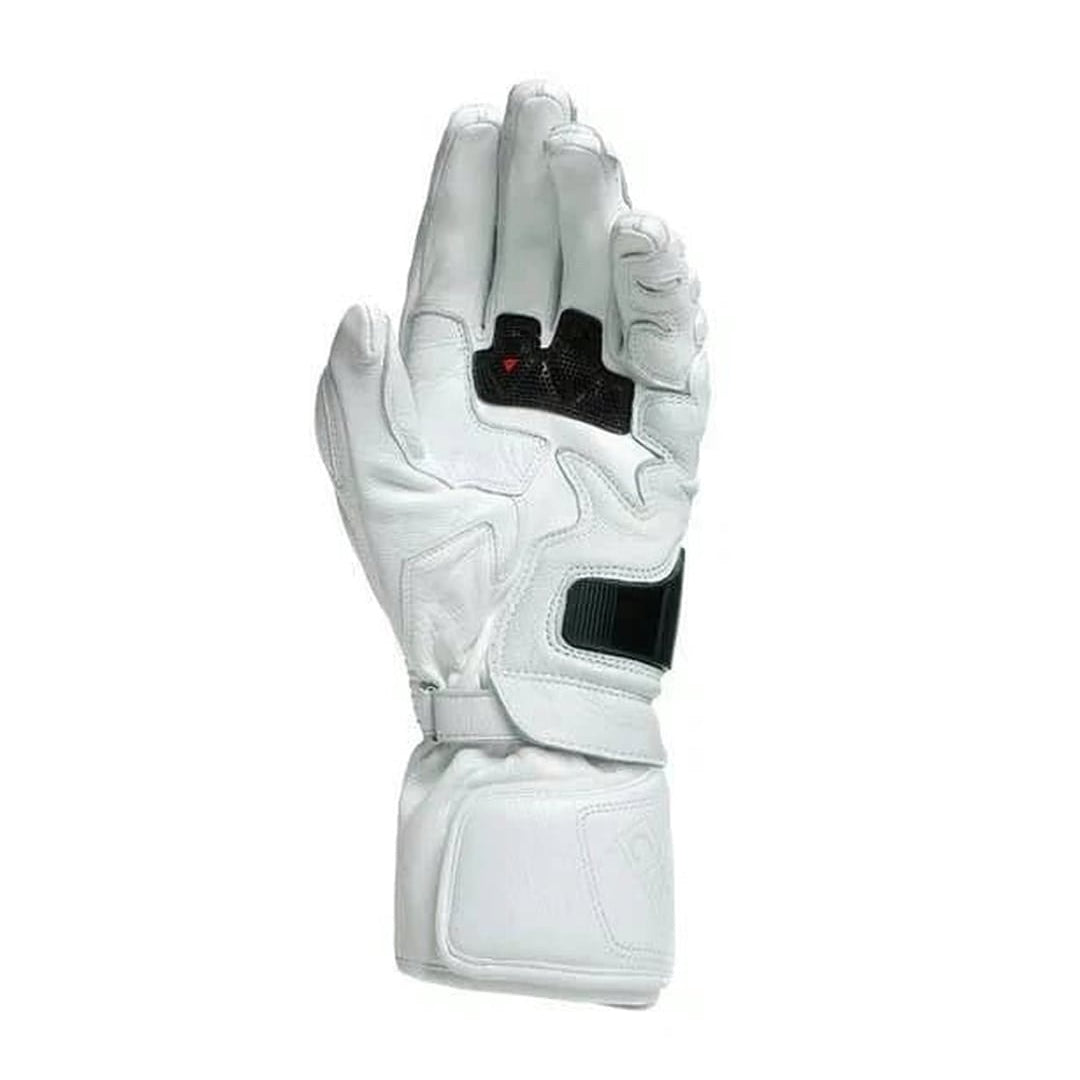Druid 3 Leather Gloves – White/Black