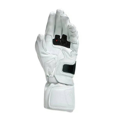 Druid 3 Leather Gloves – White/Black
