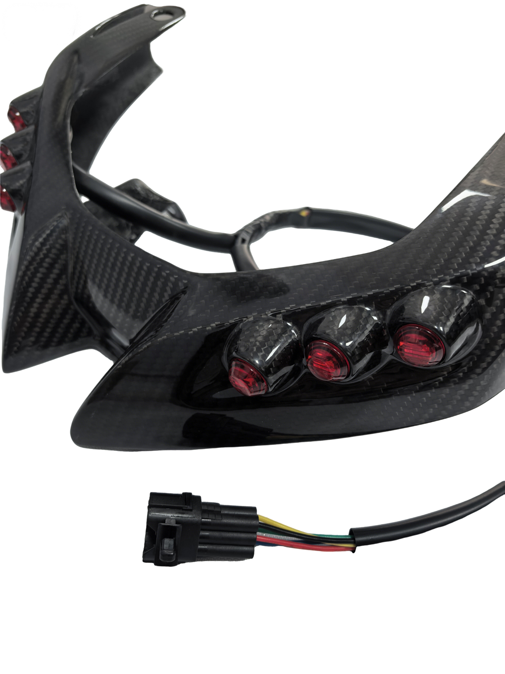 Stealth One Taillight Conversion Kit – Genuine Carbon Fiber | Suzuki Hayabusa Gen 3 (2022–2026)
