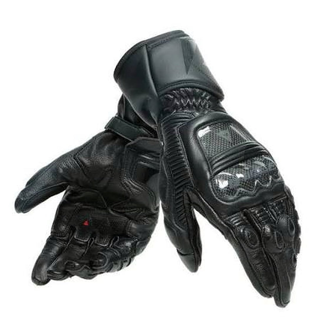 Druid 3 Leather Gloves – White/Black